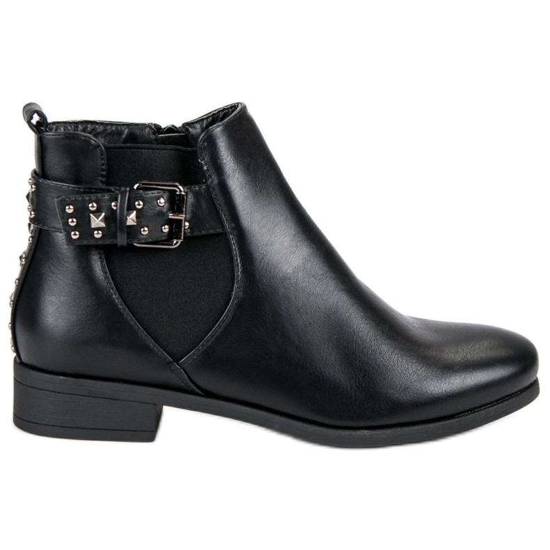 Sweet Shoes Rock-Chelsea-Stiefel schwarz
