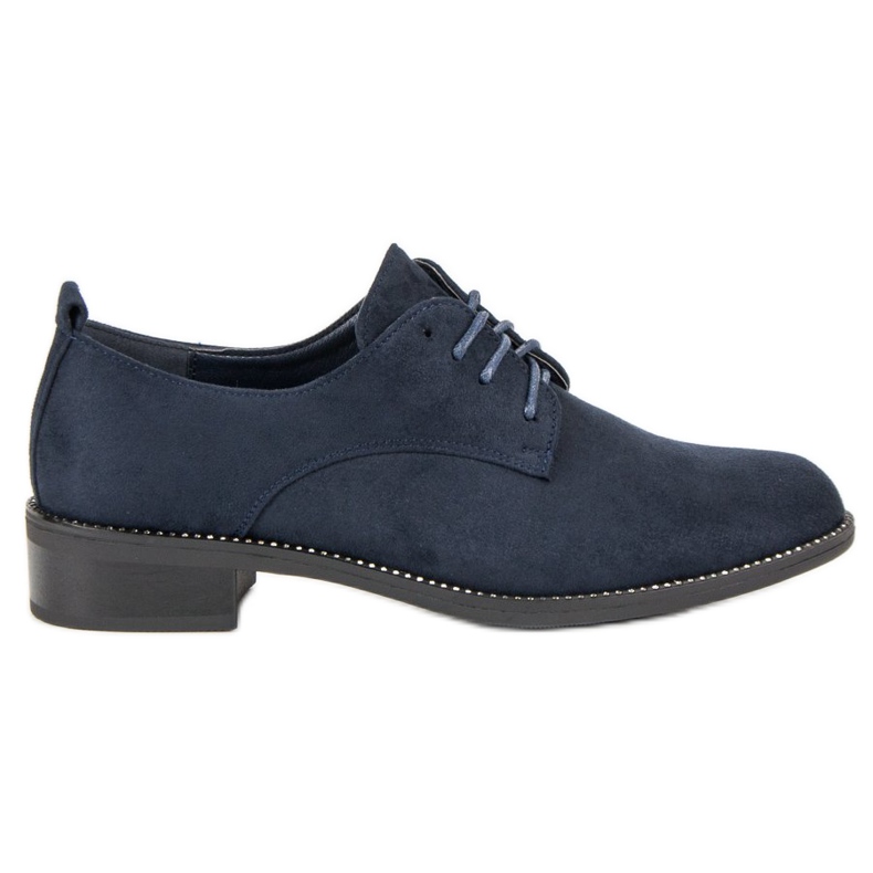 Marquiz Marineblaue Schnürschuhe