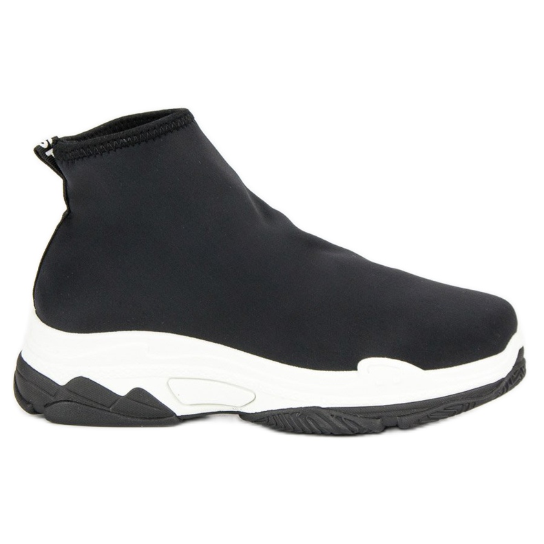 Modische Sportschuhe schwarz