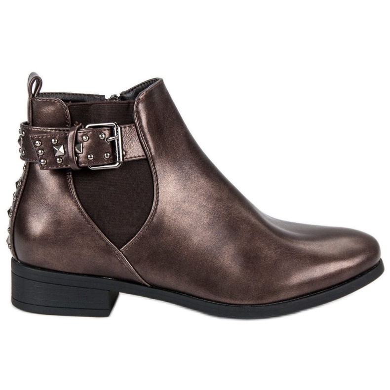 Sweet Shoes Rock-Chelsea-Stiefel braun mehrfarbig