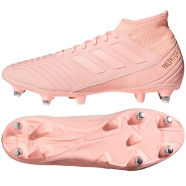 Adidas Predator 18.3 SG M D97850 Fußballschuhe rosa