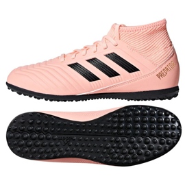 Hallenschuhe adidas Predator Tango 18.3 J TF Jr DB2331 rosa