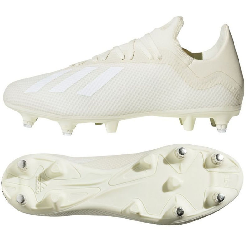 Adidas X 18.3 Sg M D97851 Fußballschuhe weiß weiß