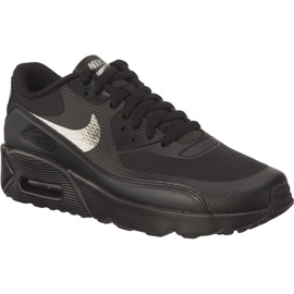 Nike Air Max 90 Ultra 2 0 Gs Schwarz Schwarz Metallic Zinn