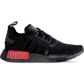 Adidas Nmd_r1 Core Black Core Schwarz Lush Red