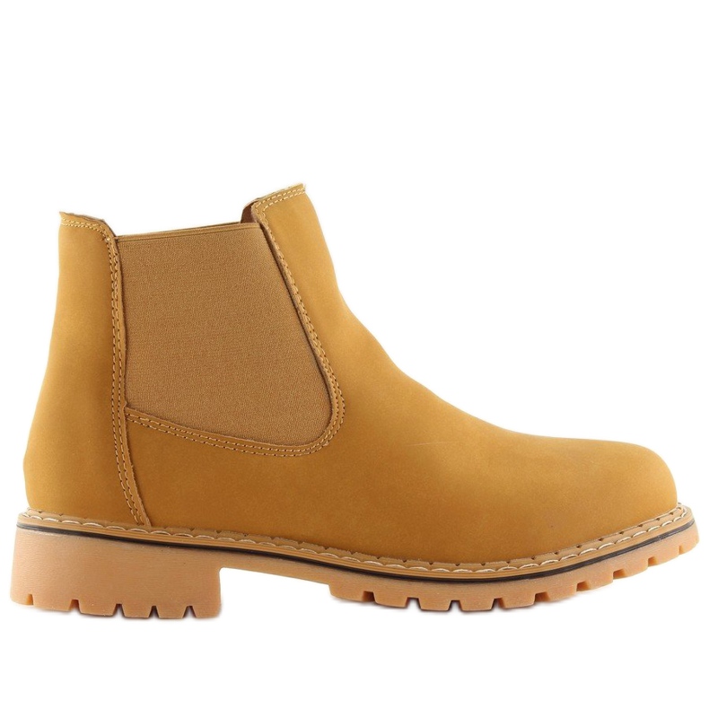 Chelsea-Boots camel 1367 Camel gelb