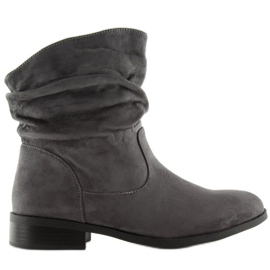 Grau Damen Stiefel grau 1126-PA Grau