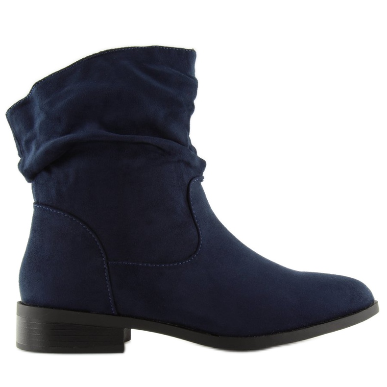 Marineblaue Damenstiefel 1126-PA DK.BLUE navy blau