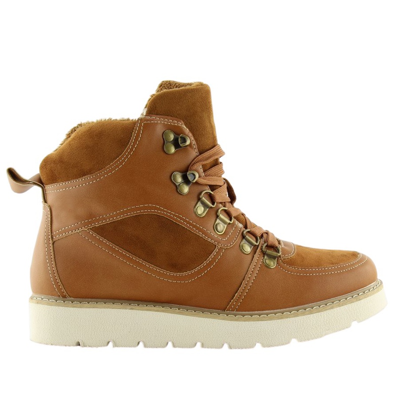 Braune Damenstiefel 769-PA Camel
