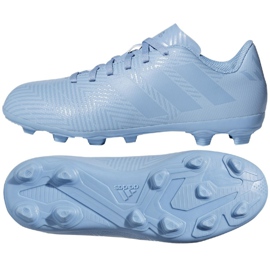 Adidas Nemeziz Messi 18.4 FxG Jr DB2368 Fußballschuhe mehrfarbig blau