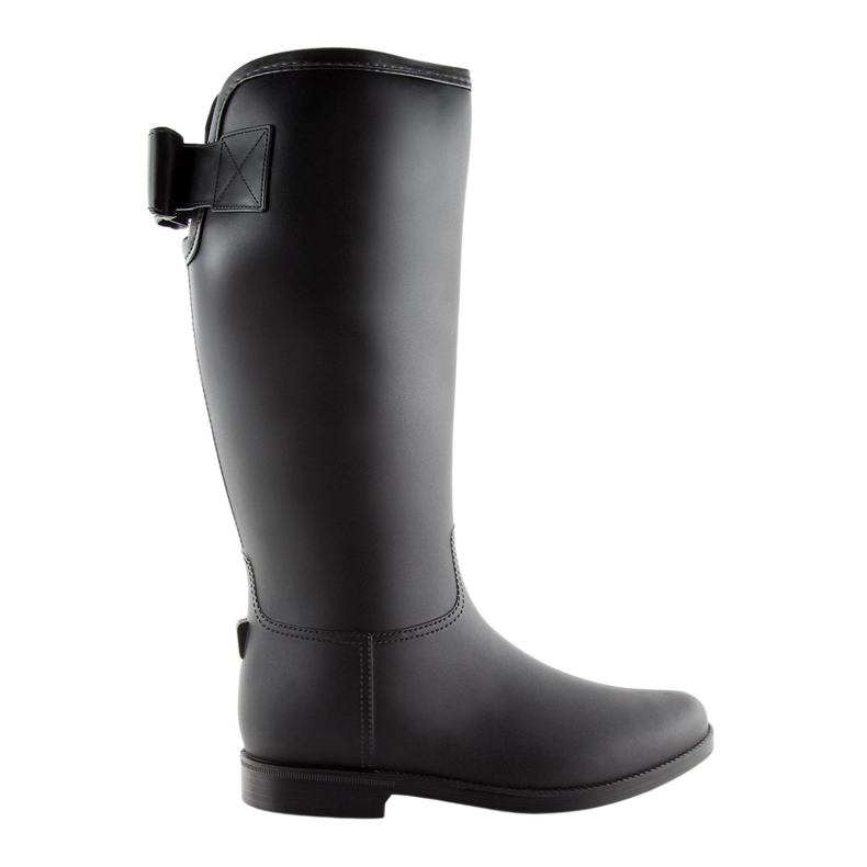 Schwarze Damen Galoschen schwarz D58 Black