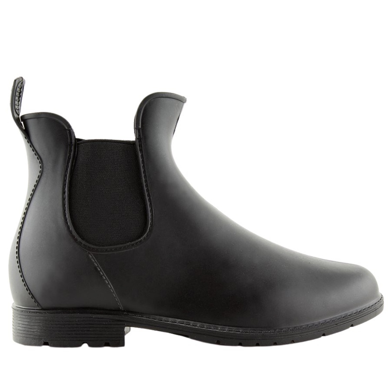Schwarze Jodhpurstiefel D67 Schwarz