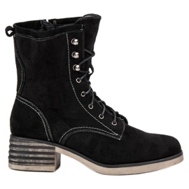 Filippo Schwarze Wildleder-Arbeiter