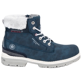 American Club Amerikanische Trapper blau