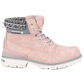 American Club Amerikanische Trapper rosa