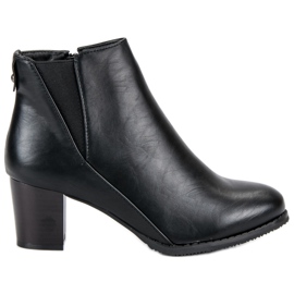 J. Star Modische Stiefel schwarz