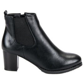 J. Star Jodhpurstiefel auf High Heels schwarz