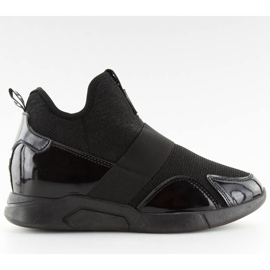 Schwarze NB227P Keilabsatzschuhe