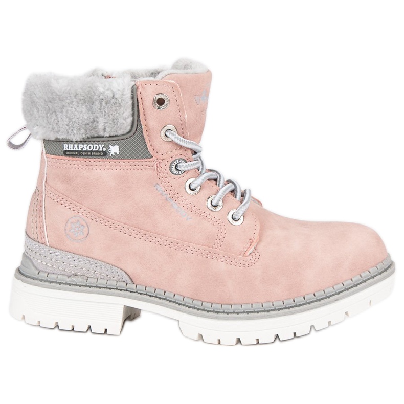 American Club Amerikanische Trapper für Mädchen rosa