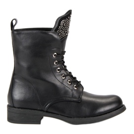 Sixth Sense Arbeitsstiefel aus Wildleder schwarz