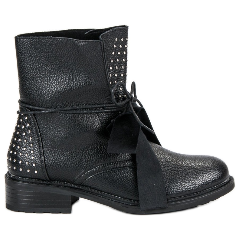 Seastar Modische Arbeitsstiefel schwarz