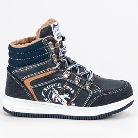 American Club Isolierte Sports American Sneakers blau