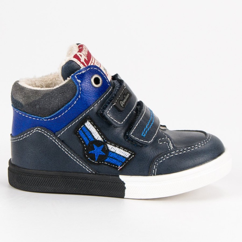 American Club Amerikanische Stiefeletten blau