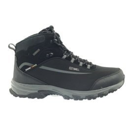 American Club Amerikanische Trekking-Winterstiefel mit Membran schwarz