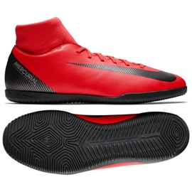 Nike Mercurial SuperflyX 6 Hallenschuh rot