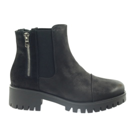 Schwarze Filippo 474 Winter Damen Winterstiefel
