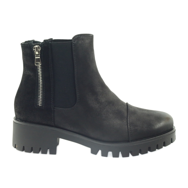 Schwarze Filippo 474 Winter Damen Winterstiefel