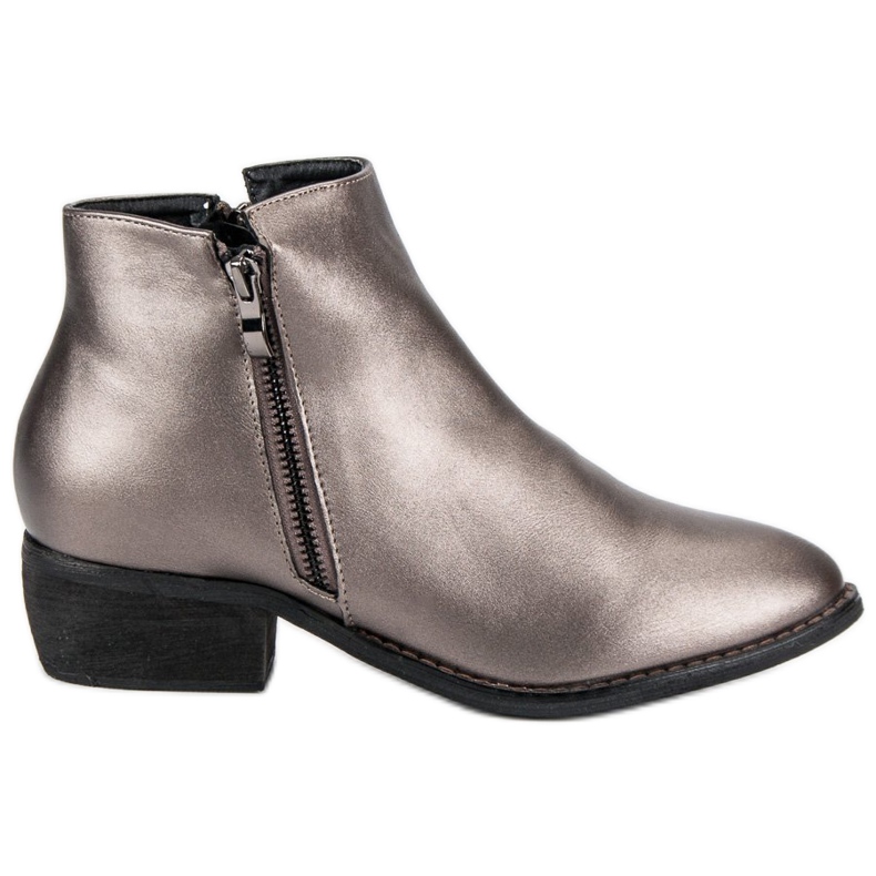 Sweet Shoes Modische Damenstiefel grau
