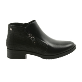 M.Daszyński Schwarze kurze Jodhpurstiefel