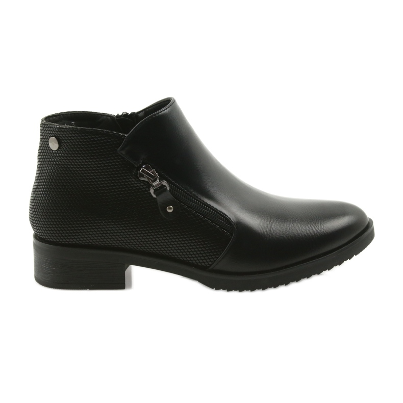 M.Daszyński Schwarze kurze Jodhpurstiefel