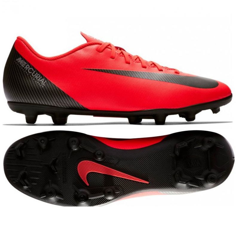 Nike Mercurial Vapor 12 Fußballschuh rot