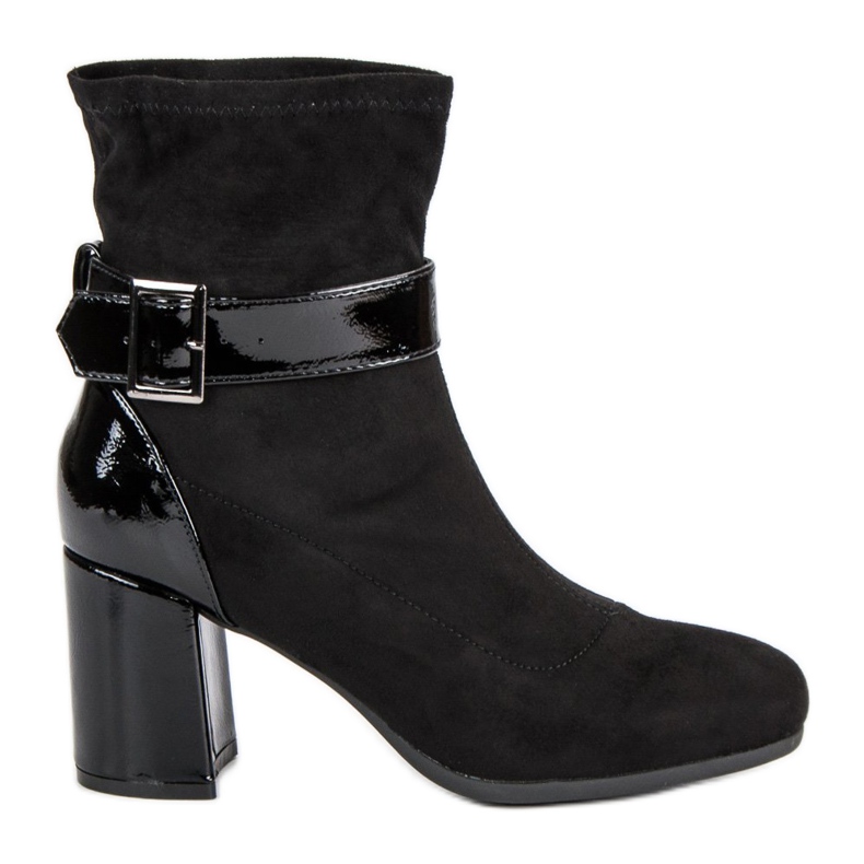 Kylie Elegante Stiefel mit hohen Absätzen schwarz