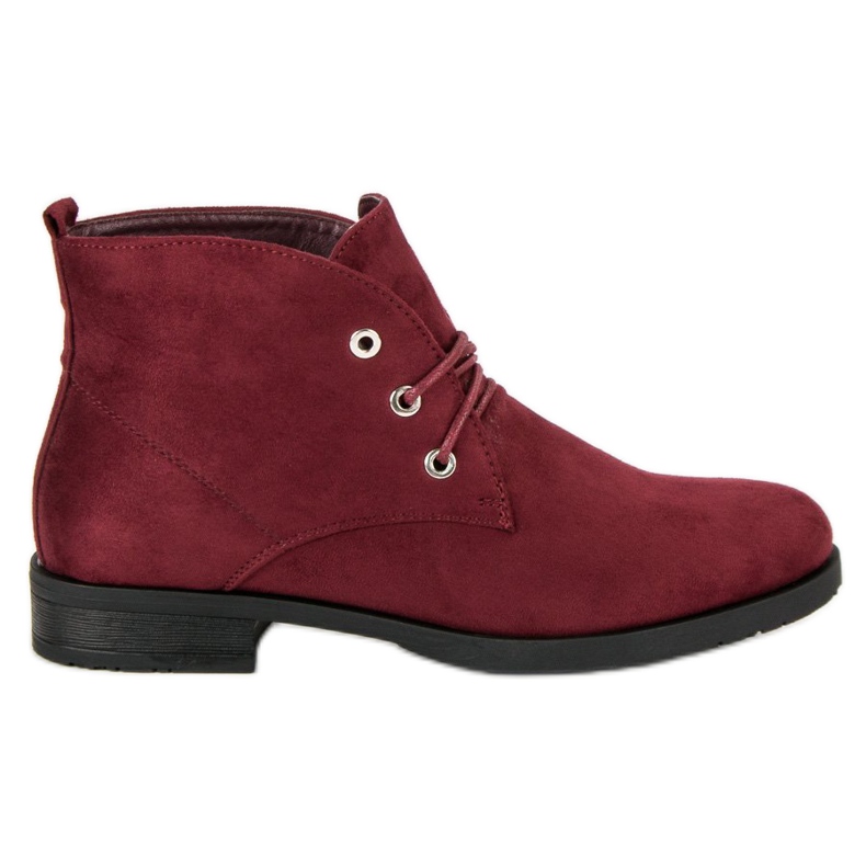 Sweet Shoes Niedrig gebundene Stiefeletten rot