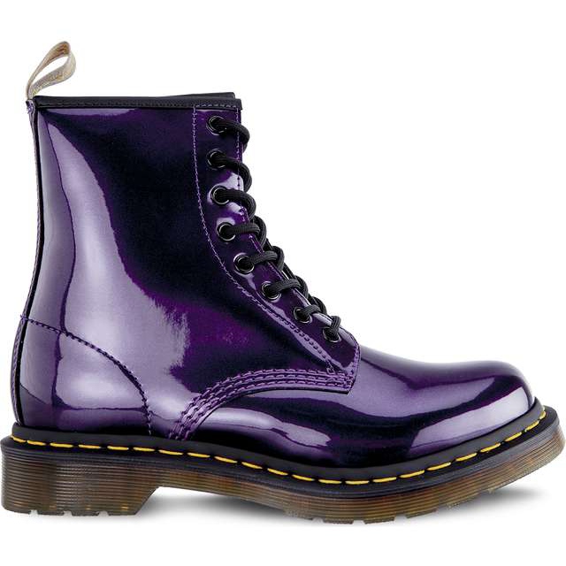 Dr. Martens Vegan 1460 Chrome Dark Purple Chromlack Metallic violett