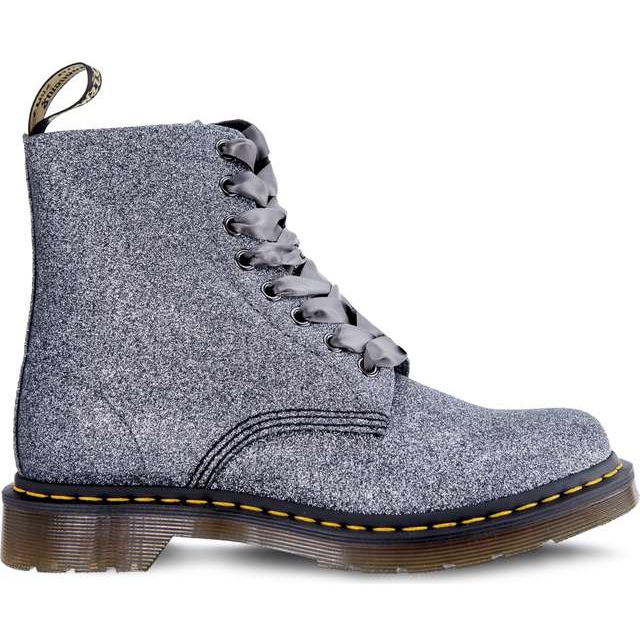 Dr. Martens 1460 Pascal Glitter Zinn grau