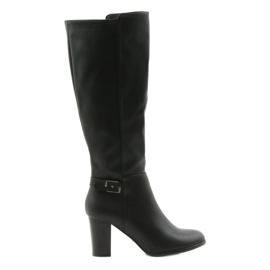 Stiefel am Pfosten Sergio Leone schwarz