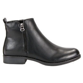 J. Star Damen niedrige Stiefel schwarz