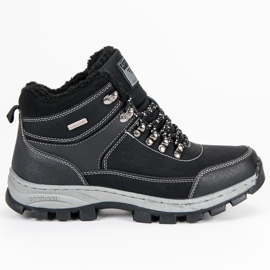 Arrigo Bello Traperki mit Schaffell schwarz