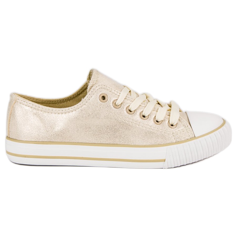 Goldene Turnschuhe