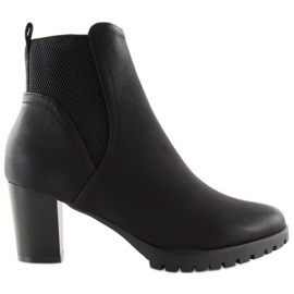 Schwarze High Heels 6697 Schwarz