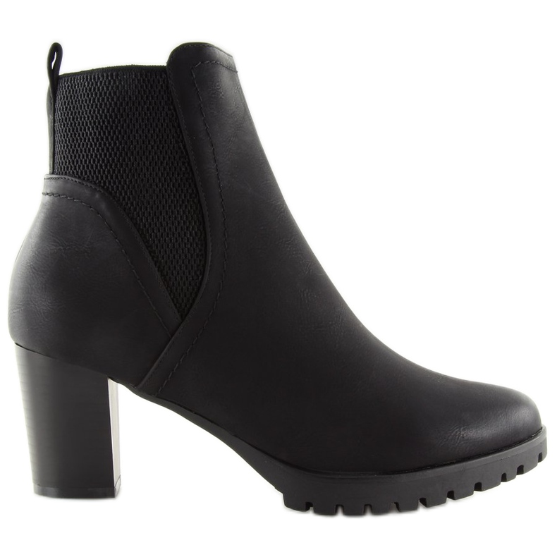 Schwarze High Heels 6697 Schwarz