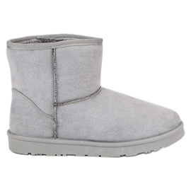 Vices Mukluki Laster aus Wildleder grau