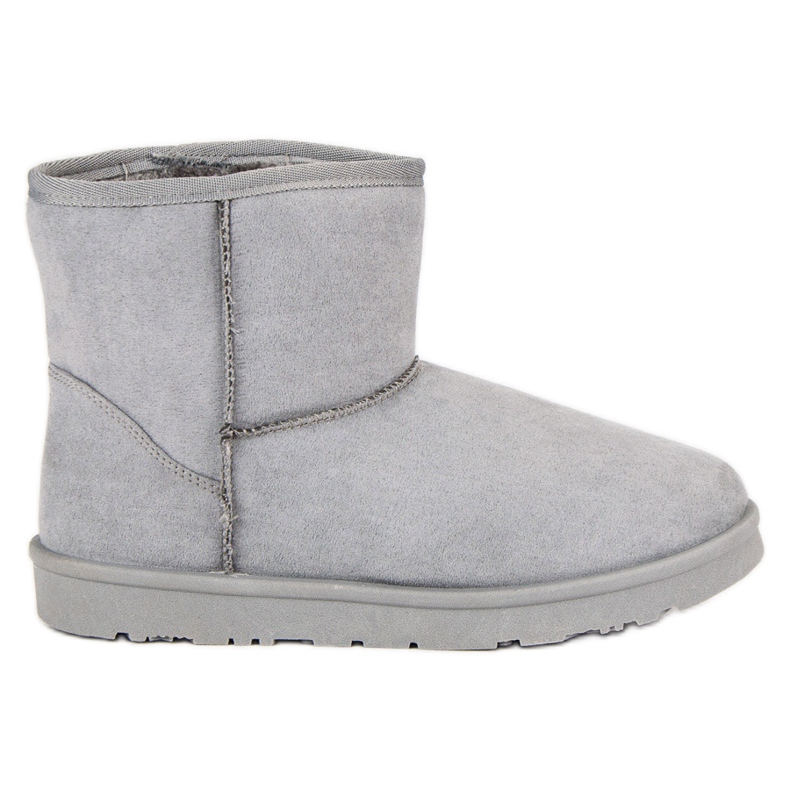 Vices Mukluki Laster aus Wildleder grau