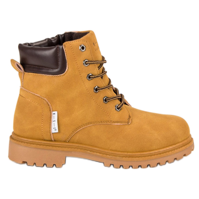 Kamel-Trapper für Damen braun mehrfarbig