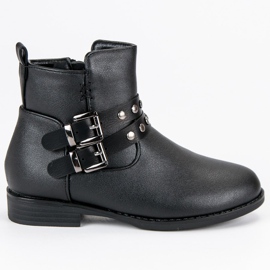Schwarze Stiefeletten VINCEZA