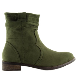 Grüne Damenstiefel 99-135 Olive